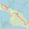 Trans Catalina Trail (TCT) trail, distance, elevation, map, profile, GPS track