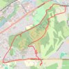 Walk around Canterbury area trail, distance, elevation, map, profile, GPS track