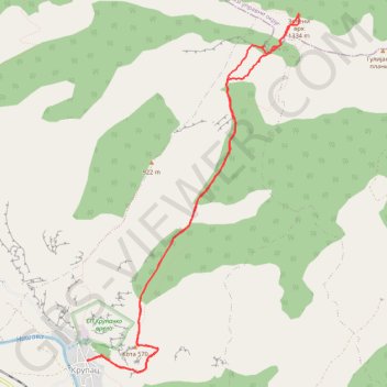 Trenutna trasa: 13 SRP 2019 13:42 trail, distance, elevation, map, profile, GPS track