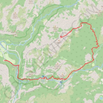 Half Dome via John Muir Trail and Vernal Fall in Yosemite National Park trail, distance, elevation, map, profile, GPS track