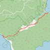 South Coast Track - Rocky Bay - South Cape Bay trail, distance, elevation, map, profile, GPS track