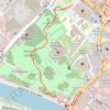 Museum Gardens trail, distance, elevation, map, profile, GPS track