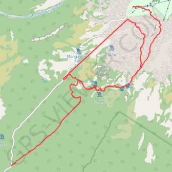 Blyth Hut trail, distance, elevation, map, profile, GPS track