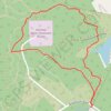 Denman common for Orienteering event trail, distance, elevation, map, profile, GPS track