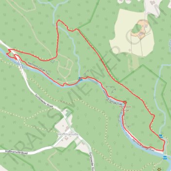 Hemlock Gorge trail, distance, elevation, map, profile, GPS track