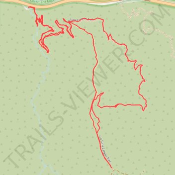 Old La Tuna Canyon hike trail, distance, elevation, map, profile, GPS track