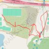 Hansen Dam Little Tujunga wash trail, distance, elevation, map, profile, GPS track