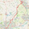 Tracked with OSMTracker for Android™ trail, distance, elevation, map, profile, GPS track