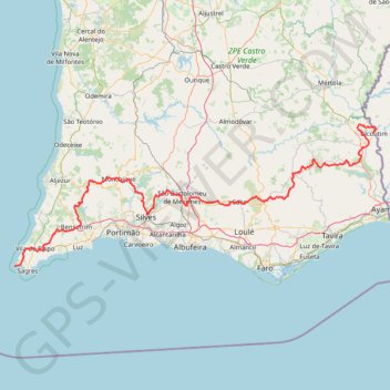 GPSies Track on GPSies.com trail, distance, elevation, map, profile, GPS track