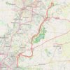 Little Miami Scenic Trail: Yellow Springs to Loveland trail, distance, elevation, map, profile, GPS track