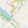 Tracked with OSMTracker for Android™ trail, distance, elevation, map, profile, GPS track