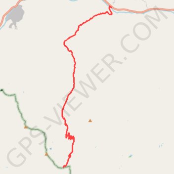 Fooses Reroute trail, distance, elevation, map, profile, GPS track