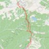 Crown Mountain trail, distance, elevation, map, profile, GPS track