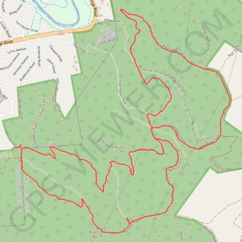 Black Hill Conservation Park Loop trail, distance, elevation, map, profile, GPS track