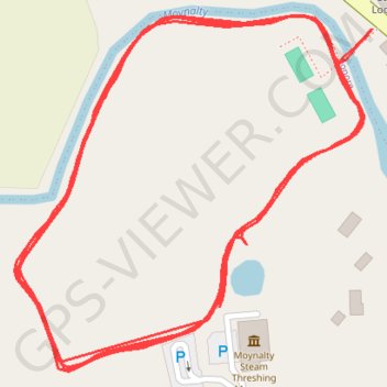 Moynalty Steam Threshing Field trail, distance, elevation, map, profile, GPS track