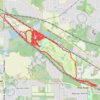 Creekside Trails trail, distance, elevation, map, profile, GPS track