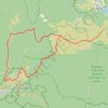 Falls Creek Loop trail, distance, elevation, map, profile, GPS track