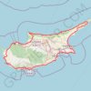 Cyprus Circle Tour 2023 trail, distance, elevation, map, profile, GPS track