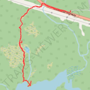 Tona Lake Trail trail, distance, elevation, map, profile, GPS track