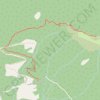 Elk Mountain trail, distance, elevation, map, profile, GPS track