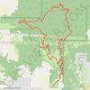 Antoine Peak Arrowleaf-West Arrowleaf loop trail, distance, elevation, map, profile, GPS track