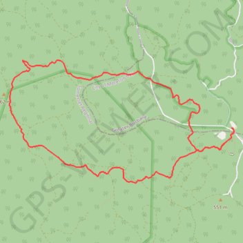 Somerset Trail trail, distance, elevation, map, profile, GPS track