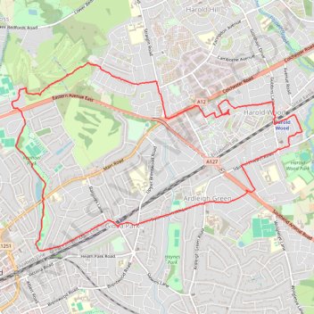 Morning Walk trail, distance, elevation, map, profile, GPS track