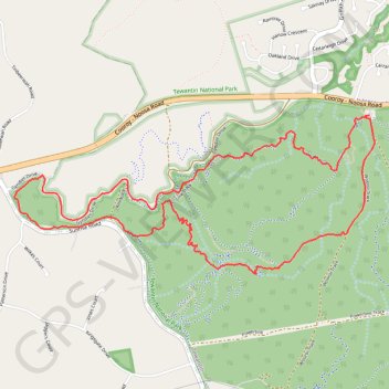 Tewantin National Park Loop trail, distance, elevation, map, profile, GPS track