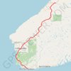 Port-aux-Basques - Robinson's Junction trail, distance, elevation, map, profile, GPS track