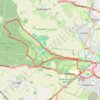 Cirencester Park trail, distance, elevation, map, profile, GPS track