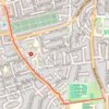 Tracked with OSMTracker for Android™ trail, distance, elevation, map, profile, GPS track