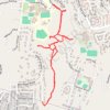 Track 54 trail, distance, elevation, map, profile, GPS track