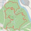 Harbison State Forest Loop Ride trail, distance, elevation, map, profile, GPS track