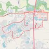 Columbus Running trail, distance, elevation, map, profile, GPS track