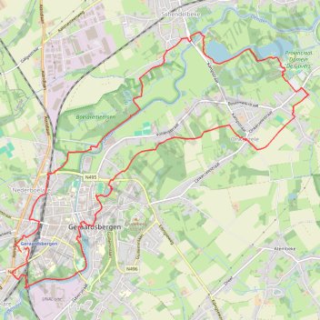 2025 VWD 14 km trail, distance, elevation, map, profile, GPS track