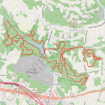 Chimney Rock trail, distance, elevation, map, profile, GPS track