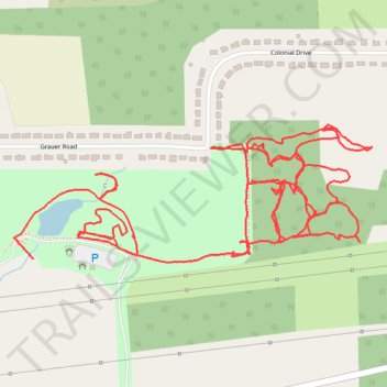 Town of Niagara Veterans Park boardwalk and nature trails trail, distance, elevation, map, profile, GPS track