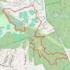 Howard County Trail Running trail, distance, elevation, map, profile, GPS track