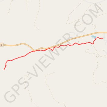 William J Mentock Trail to Ice Caves - Buffalo, WY trail, distance, elevation, map, profile, GPS track