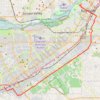 Park trail, distance, elevation, map, profile, GPS track