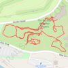 Tracked with OSMTracker for Android™ trail, distance, elevation, map, profile, GPS track