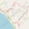 Track 6 trail, distance, elevation, map, profile, GPS track