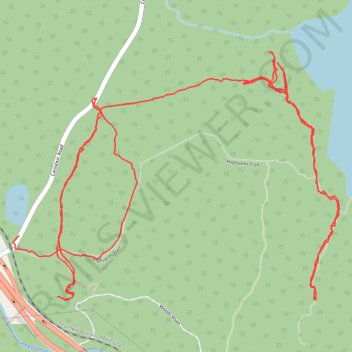Newark Watershed 5a trail, distance, elevation, map, profile, GPS track