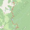 Afternoon hike at Palisades Lakes Trail trail, distance, elevation, map, profile, GPS track