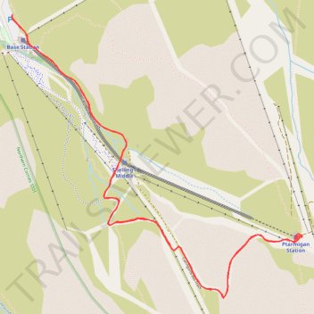 Gravel Ride - Ptarmigan Restaurant trail, distance, elevation, map, profile, GPS track