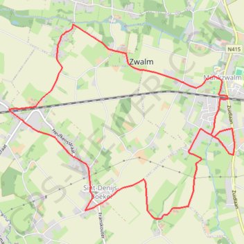 SDB-10k trail, distance, elevation, map, profile, GPS track
