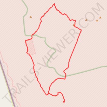 Mount Karkom - White Canyon trail, distance, elevation, map, profile, GPS track