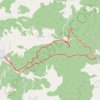 Девићи - Водопади Изубре trail, distance, elevation, map, profile, GPS track