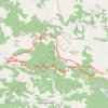 Sokolske planine trail, distance, elevation, map, profile, GPS track