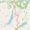 Munro Hillwalk to Beinn na Lap, Meall Garbh, Chno Dearg and Stob Coire Sgriodain trail, distance, elevation, map, profile, GPS track
